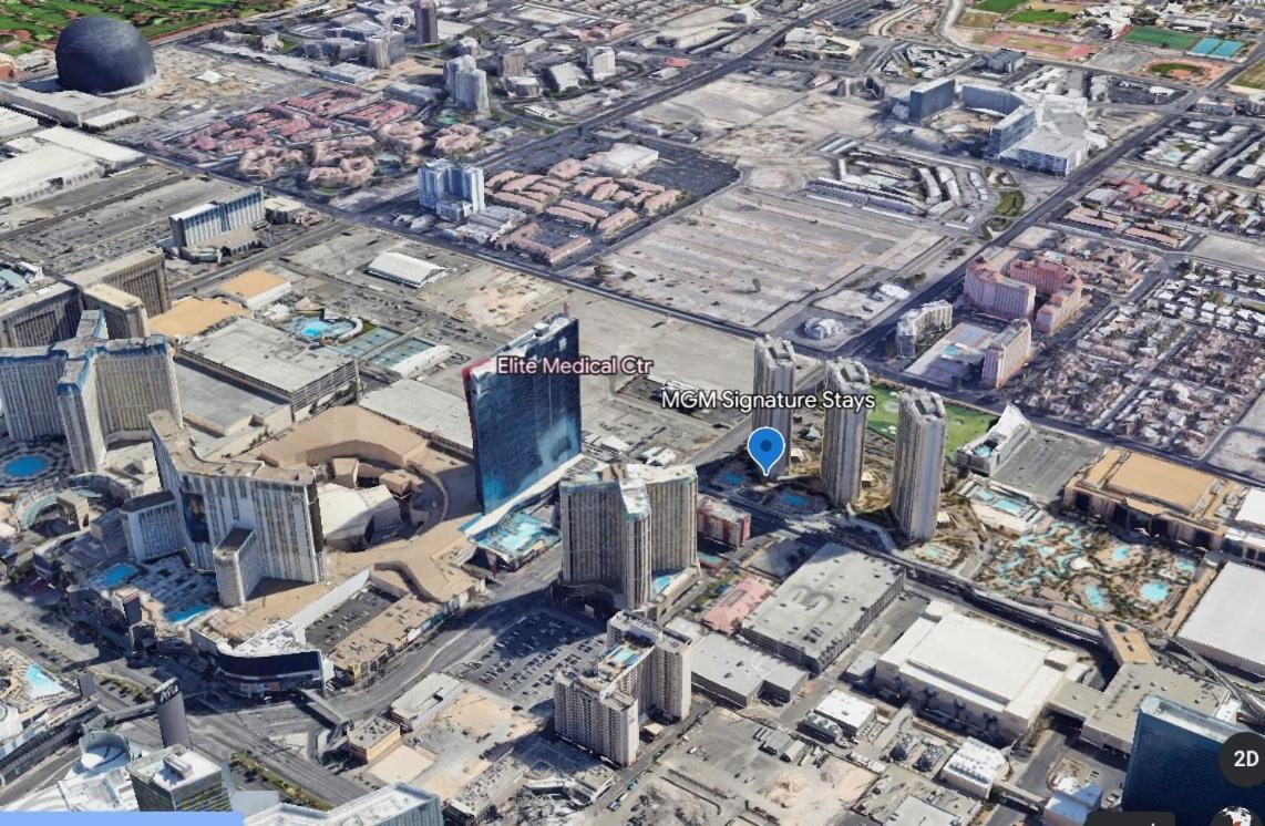 Signature Mgm Suite With Strip And Sphere View Las Vegas Exterior photo